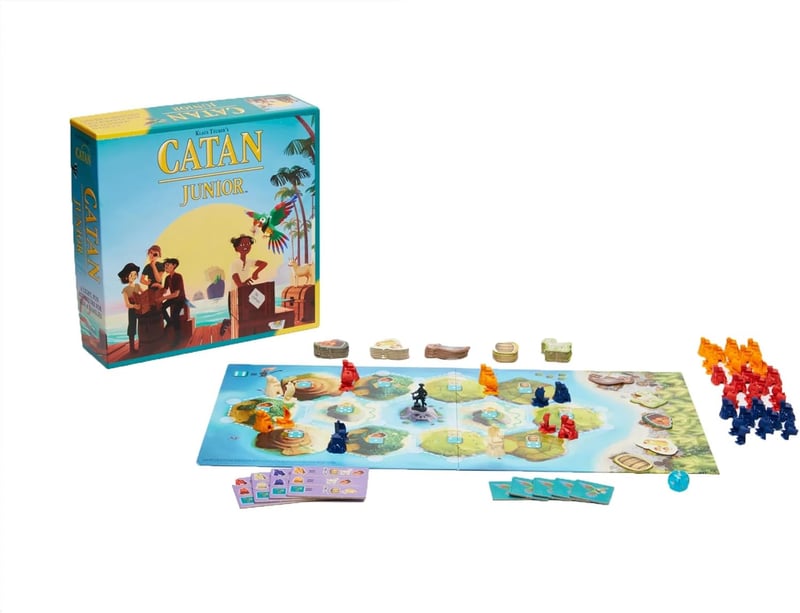CATAN Junior Board Game - Fun Strategy Adventure for Kids