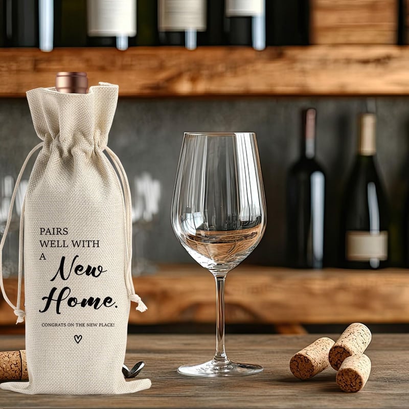New Home Wine Bag: Thoughtful Gifts for Realtors