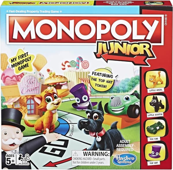 Monopoly Junior Board Game for Ages 5 and Up