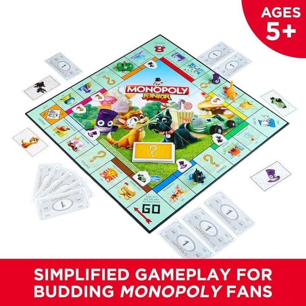 Monopoly Junior Board Game for Ages 5 and Up