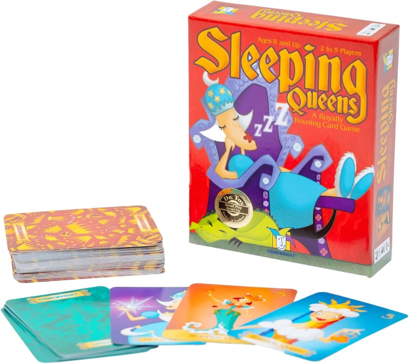 Sleeping Queens Card Game for Kids Ages 8+, 2-5 Players