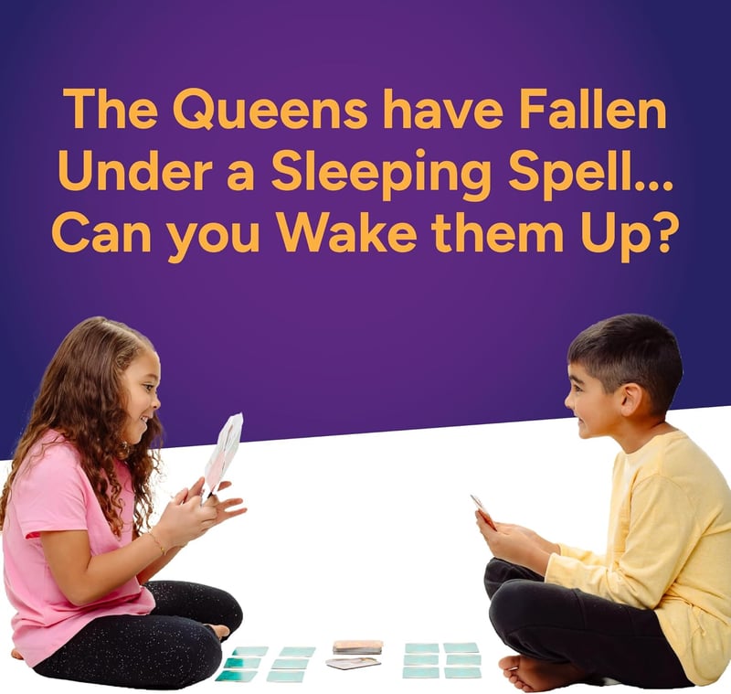 Sleeping Queens Card Game for Kids Ages 8+, 2-5 Players