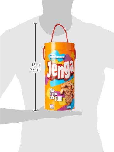 Easter Party Game: Jenga Wooden Stacking Tower for Ages 6+