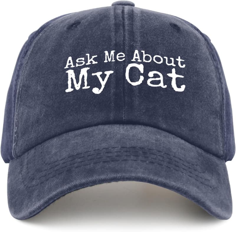Dad's Cat Hat Baseball Cap - Unique Gift for Men
