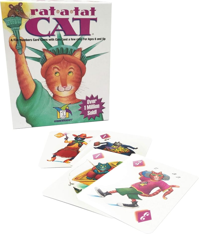 Rat A Tat Cat Card Game for Kids and Family Fun