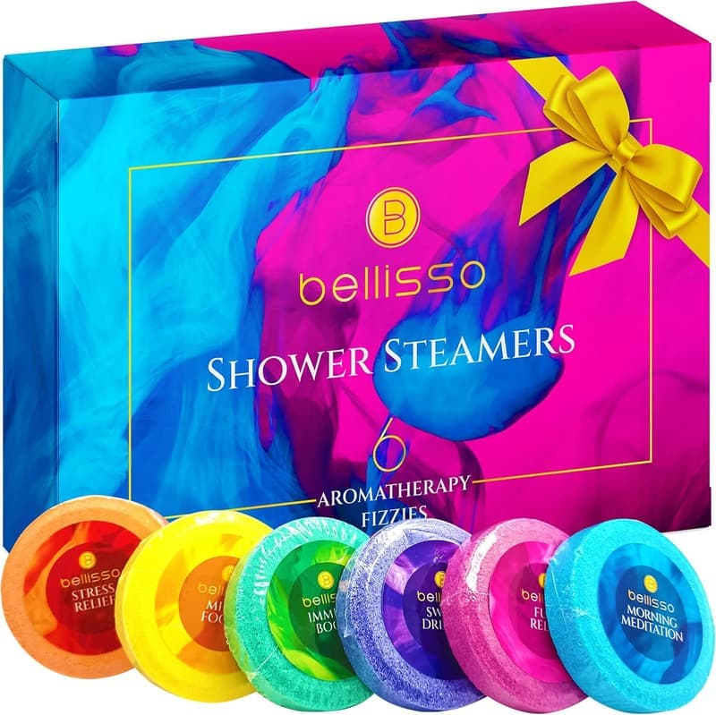Aromatherapy Shower Steamers Gift Set for Self-Care Relaxation