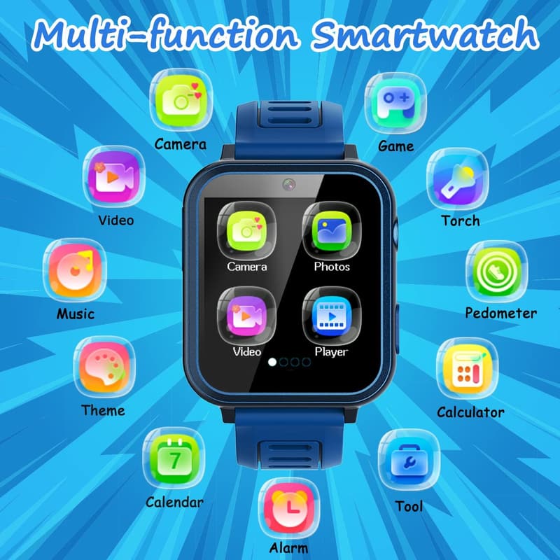 Kids Game Watch with 24 Games & Touch Screen – Gifts for Ages 5-12