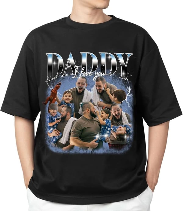 Personalized Bootleg Rap Tee for Father's Day