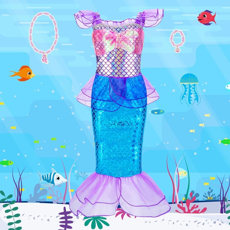 Princess Dress-Up Set for Girls with Toys and Costumes
