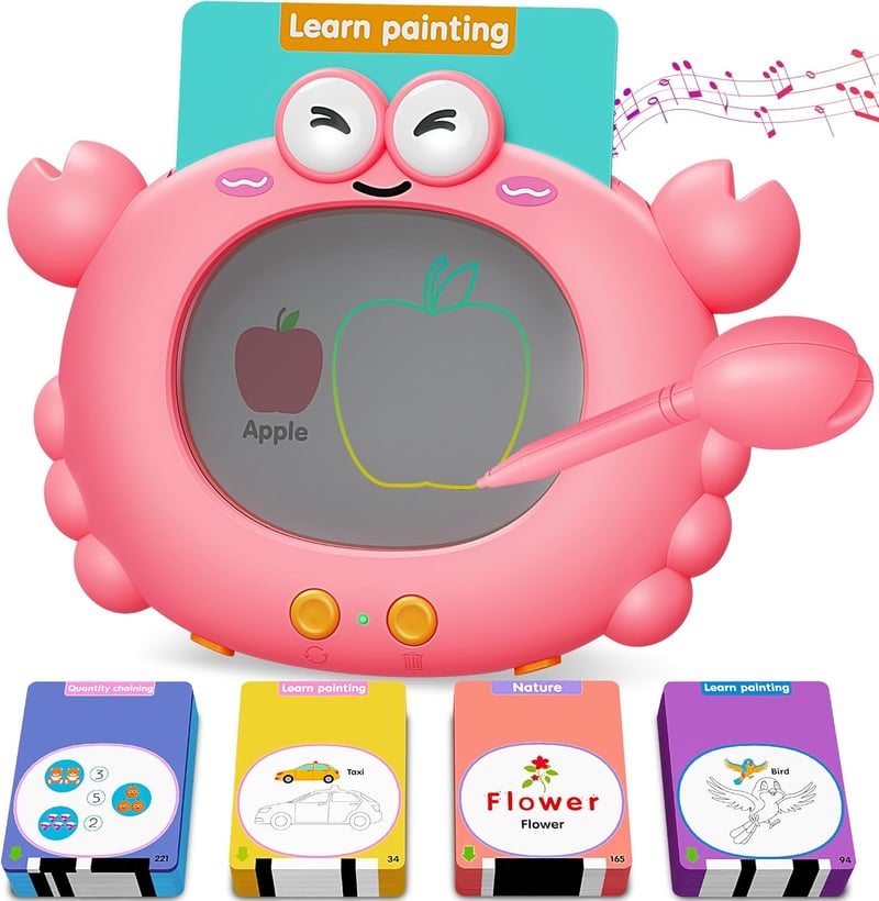 Educational Flash Cards for Kids Age 2-5 - 224 Pages