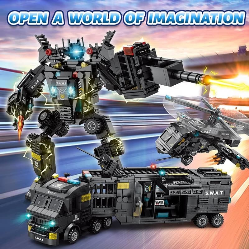 STEM Building Blocks Robot Kit for Boys Ages 8-12, 700 PCS