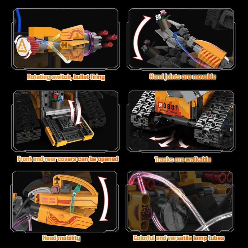 STEM Robotics Kit – 5-in-1 App-Controlled Building Set for Kids