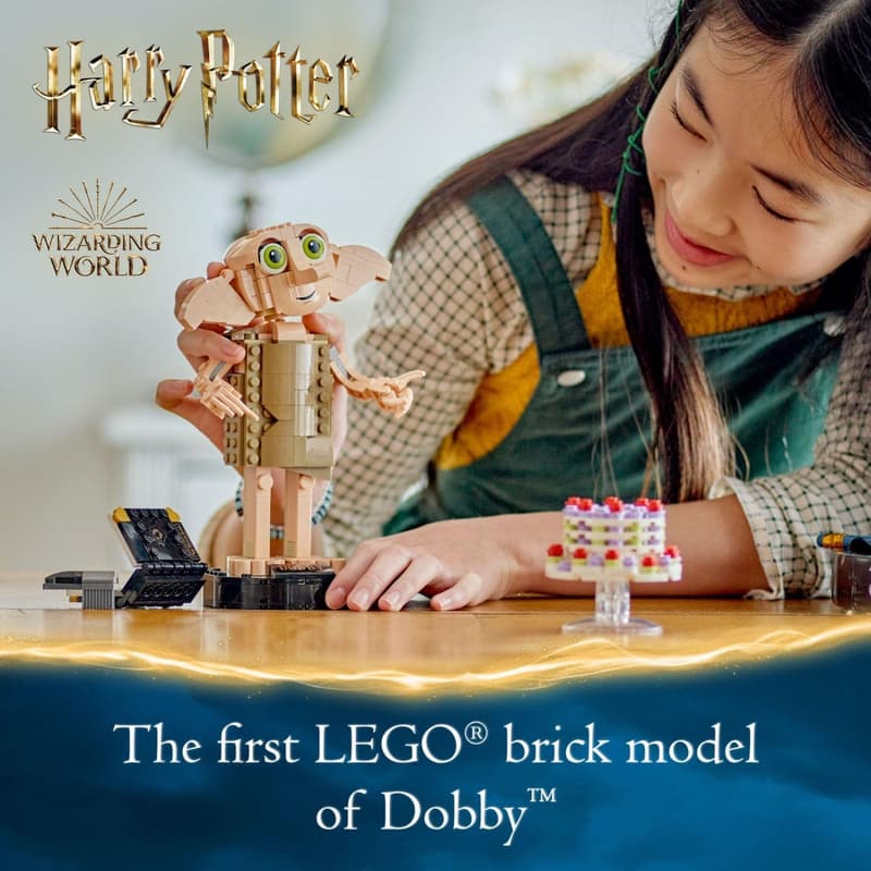 Harry Potter Dobby Building Toy Set for Kids' Birthdays