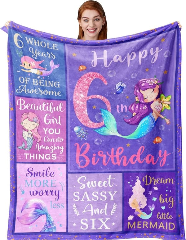 6th Birthday Gift for Girls - 60