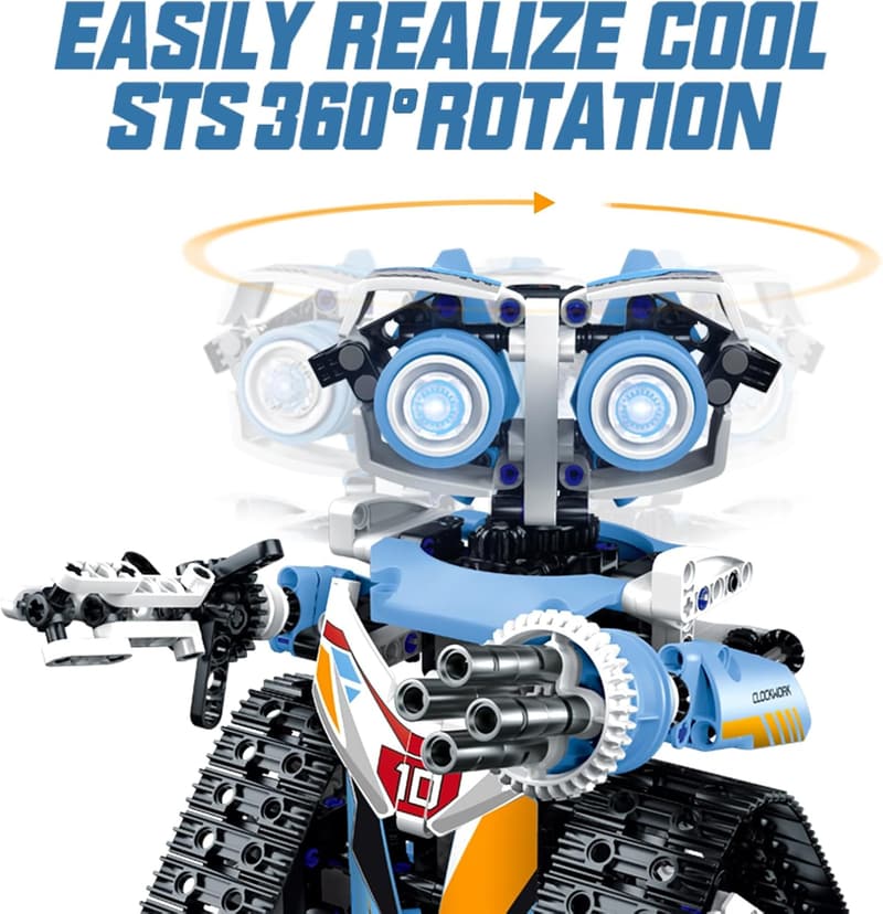 STEM Robotics Set for Kids 8-14, Remote & App-Controlled