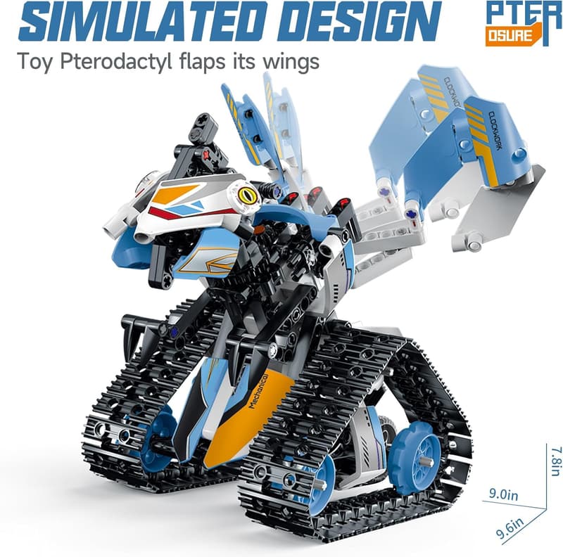 STEM Robotics Set for Kids 8-14, Remote & App-Controlled