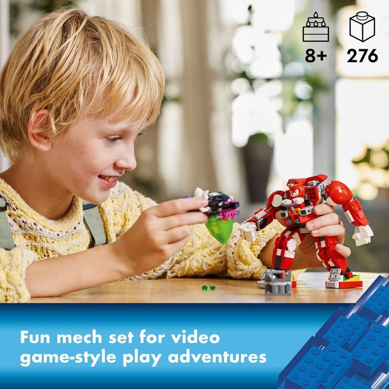 LEGO Sonic Knuckles Guardian Mech Building Set for Kids
