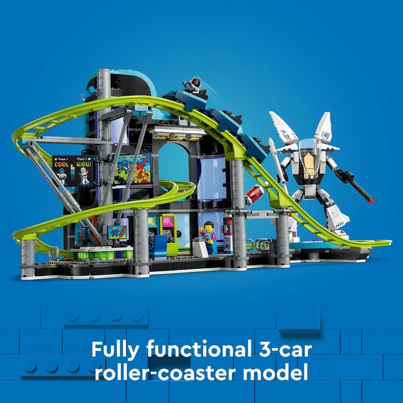 LEGO City Robot World Roller Coaster Building Set - Ages 8+