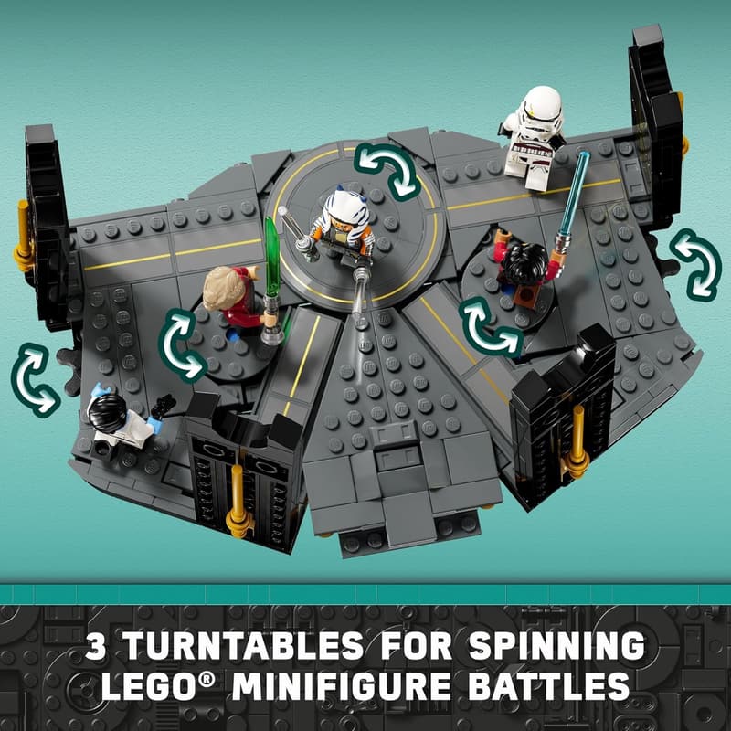 LEGO Star Wars Ahsoka Tano Duel Building Toy with 5 Minifigures