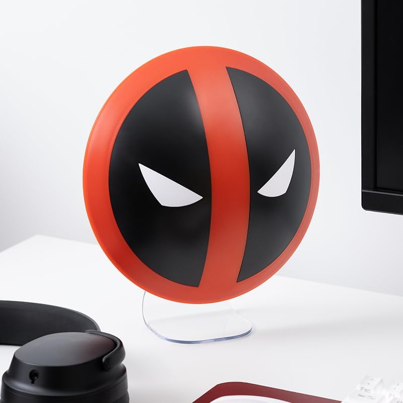 Deadpool Logo Touch Lamp - Official Marvel Desk Light
