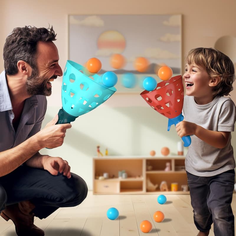 Outdoor Ball Game Set for Kids Ages 3-8 with 20 Balls