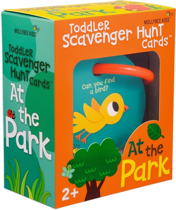 Toddler Outdoor Scavenger Hunt Cards for Ages 2-3