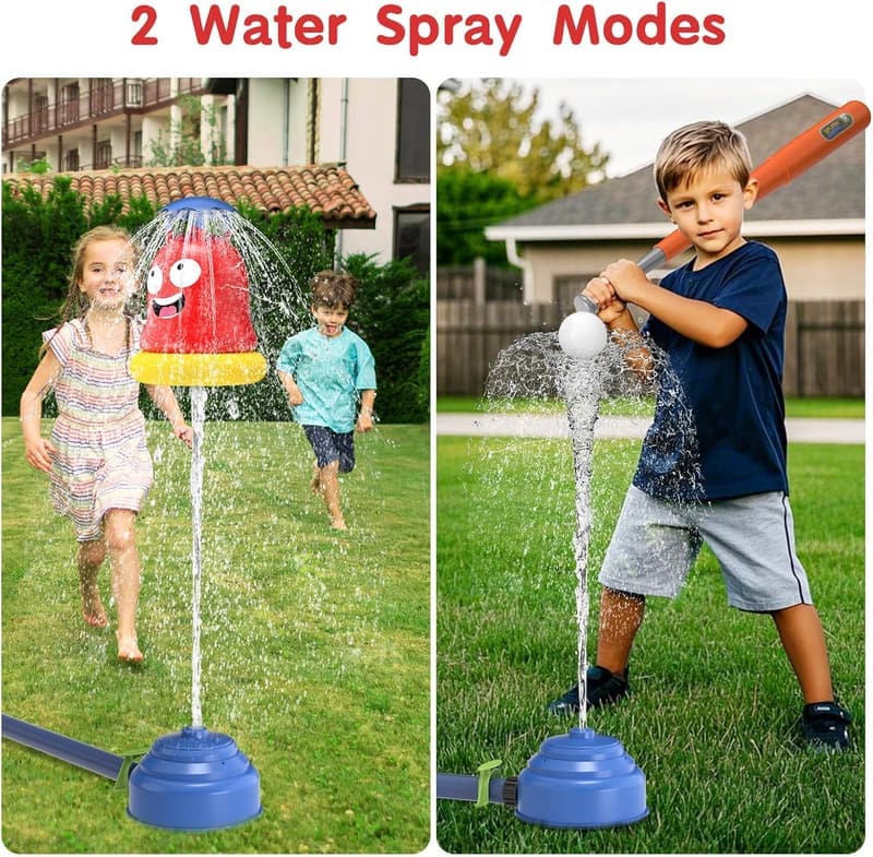 360° Rotating Water Sprinkler Toy for Kids' Summer Fun