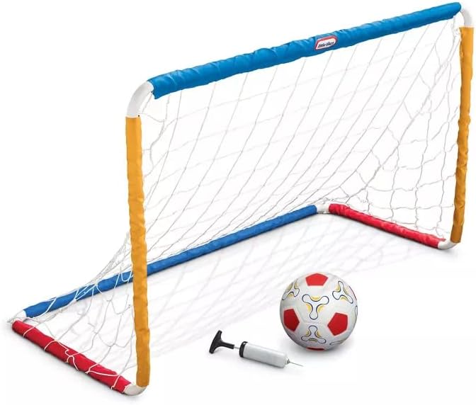 Outdoor Soccer Set for Kids - Ball, Goal, and Pump Included
