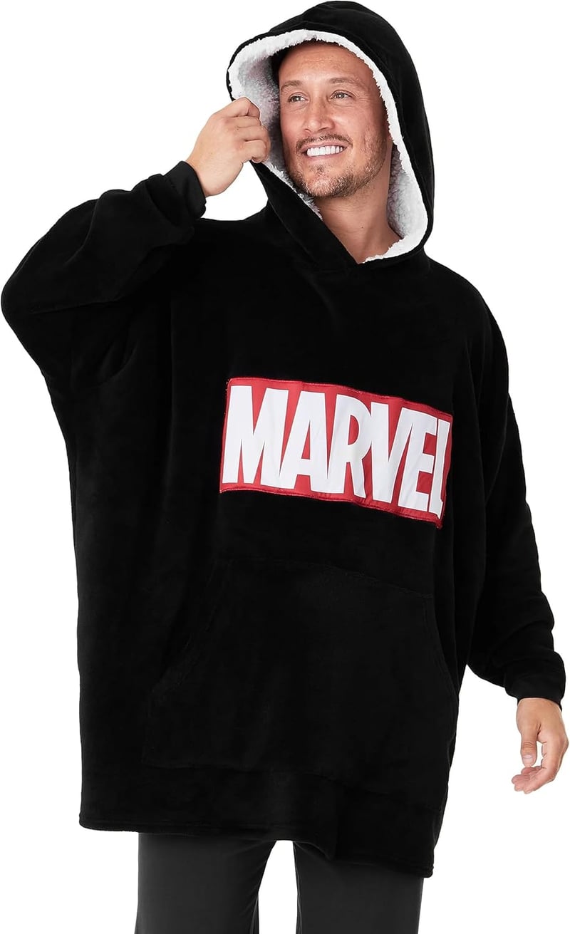Avengers Fans Wearable Blanket Hoodie for Men and Women