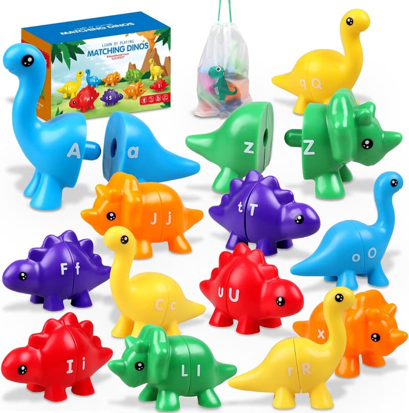 Toddler Dinosaur Montessori Toys - Educational Birthday Gift