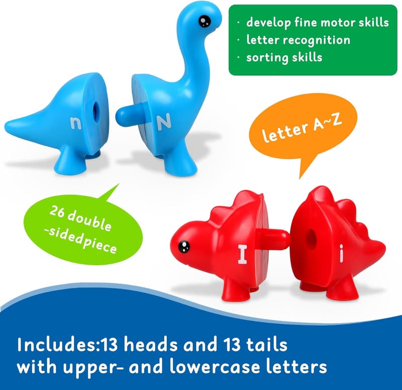 Toddler Dinosaur Montessori Toys - Educational Birthday Gift