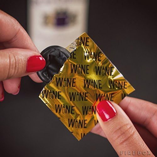 Wine Condoms Bottle Stoppers - Set of 6, Air-Tight Grip