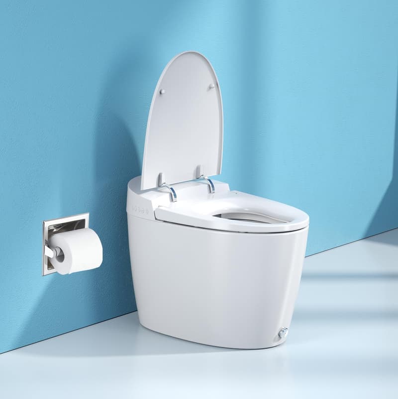 Brushed Nickel Recessed Toilet Paper Holder for Small Spaces