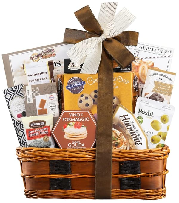 Gourmet Gift Basket for Families & Students - Bon Appetit