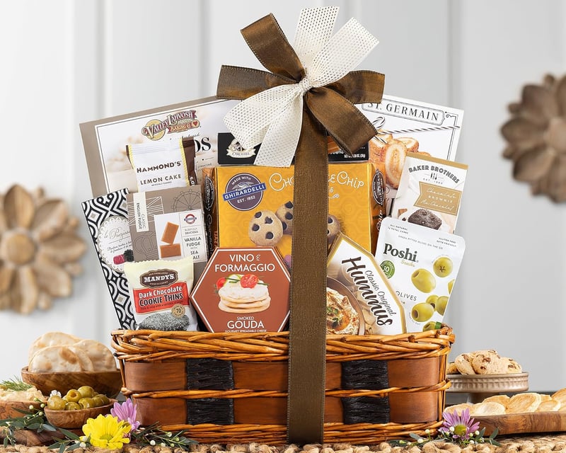 Gourmet Gift Basket for Families & Students - Bon Appetit