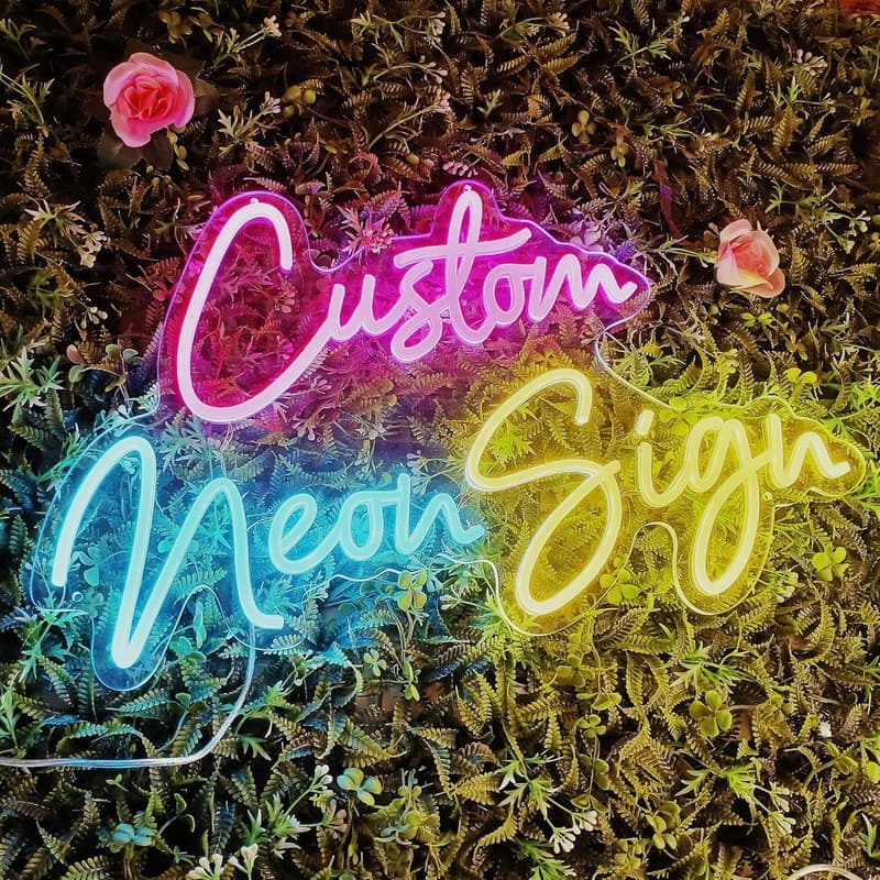 Personalized Neon Sign for Wall Decor - Custom Birthday Gift
