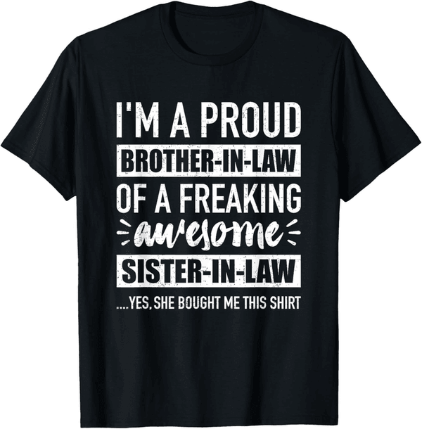 Brother-in-Law Awesome Sister-In-Law T-Shirt