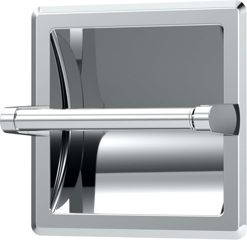 Heavy Duty Chrome Wall-Mounted Toilet Paper Holder