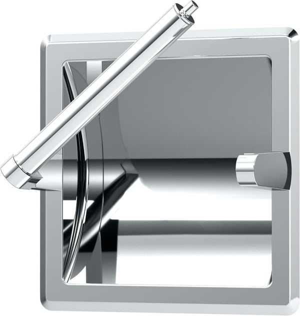 Heavy Duty Chrome Wall-Mounted Toilet Paper Holder