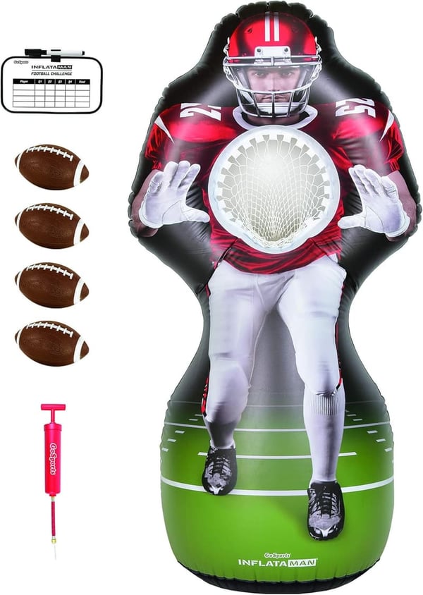 Inflatable Football Toss Game - GoSports Inflataman Challenge