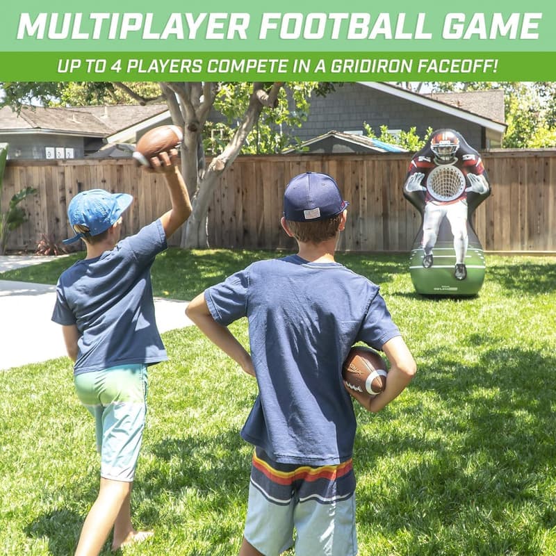 Inflatable Football Toss Game - GoSports Inflataman Challenge