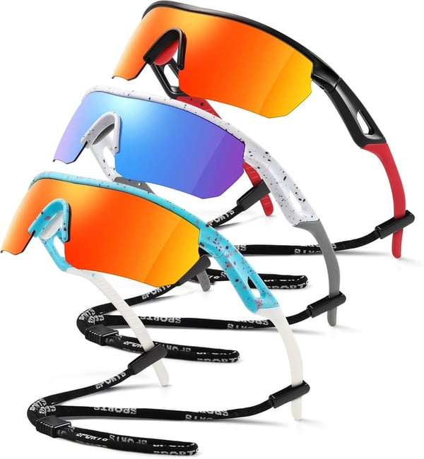 Polarized Kids' Baseball Sunglasses - Lightweight UV400 Shades