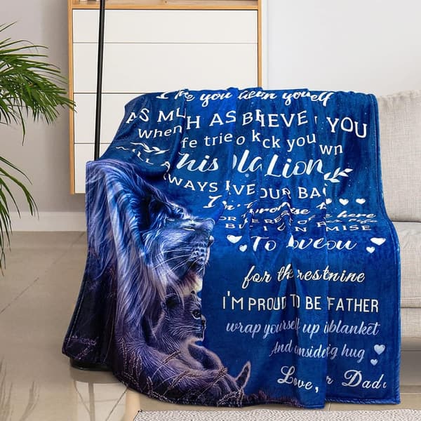 Birthday Gift for Adult Daughter - Cozy 60x50in Throw Blanket