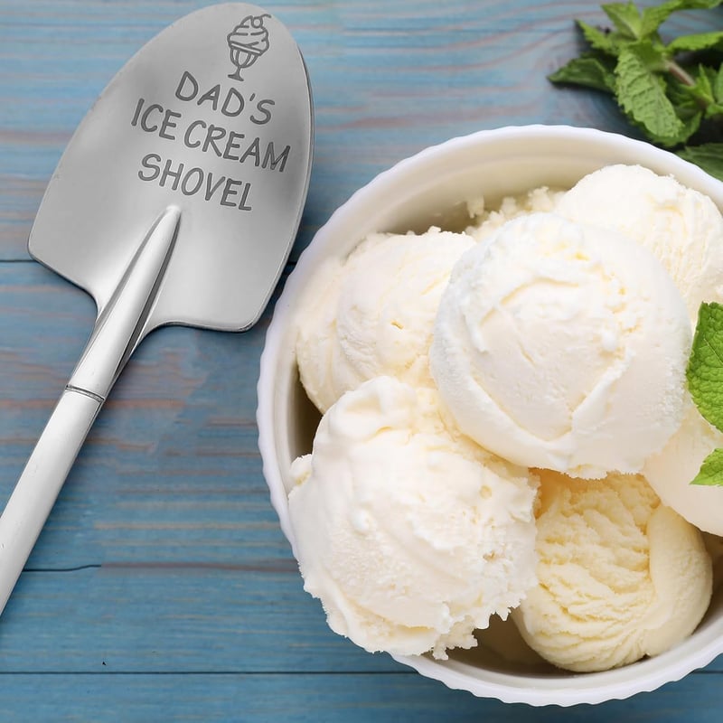 Personalized Ice Cream Spoon for Father's Day Gift