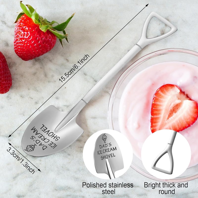 Personalized Ice Cream Spoon for Father's Day Gift