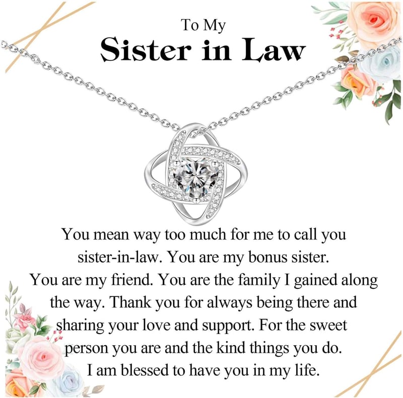 Infinity Necklace Gift for Women - Ideal for Mother's Day & Birthdays