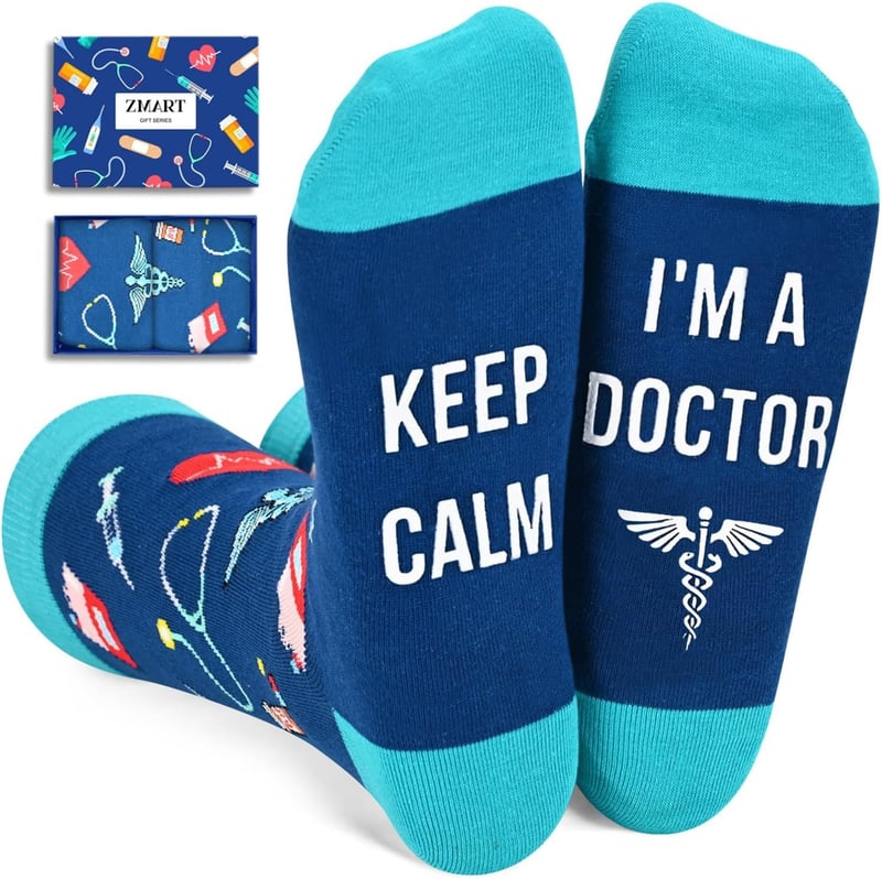 Funny Doctor Socks - Unique Gift for Medical Graduates