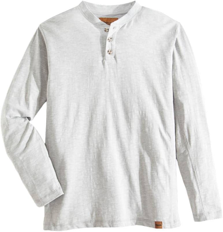 Men's Long Sleeve Flex Henley Shirt