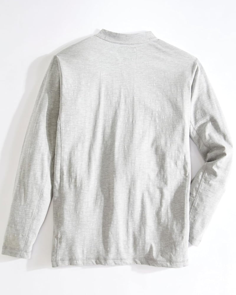 Men's Long Sleeve Flex Henley Shirt