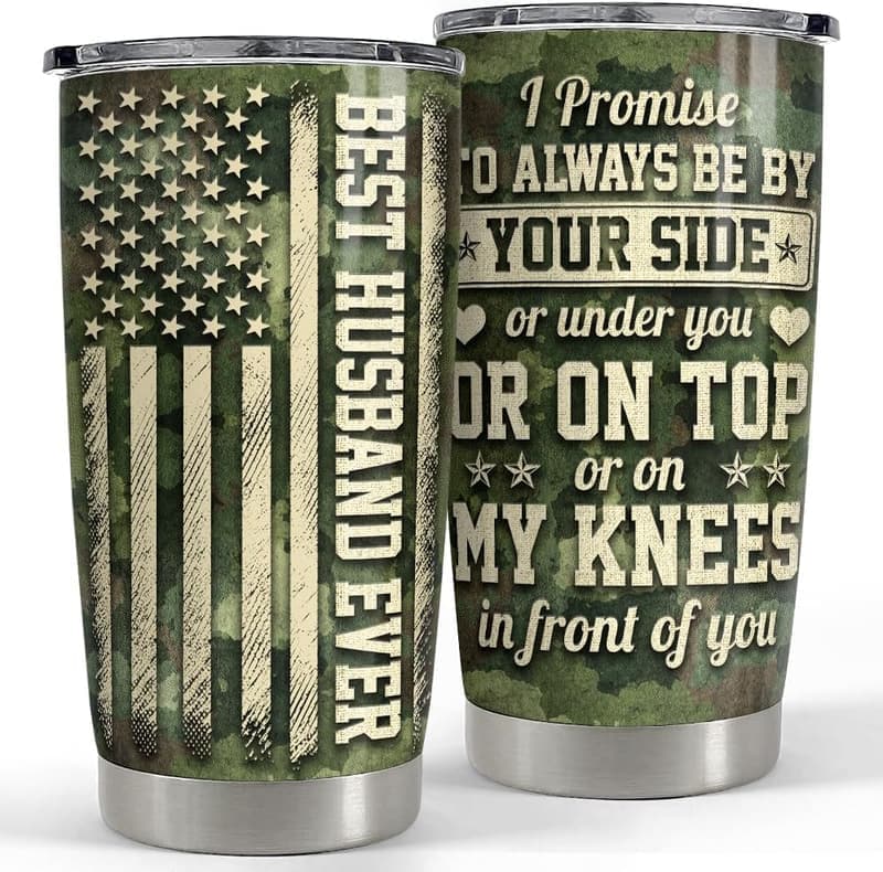Husband 20oz Stainless Steel Insulated Tumbler - Birthday Gift